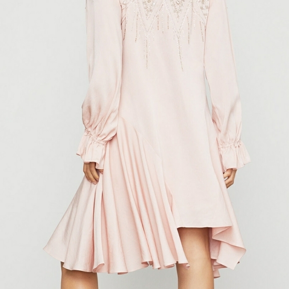 Embroidered Cutout Cocktail Dress - Picture 5 of 8